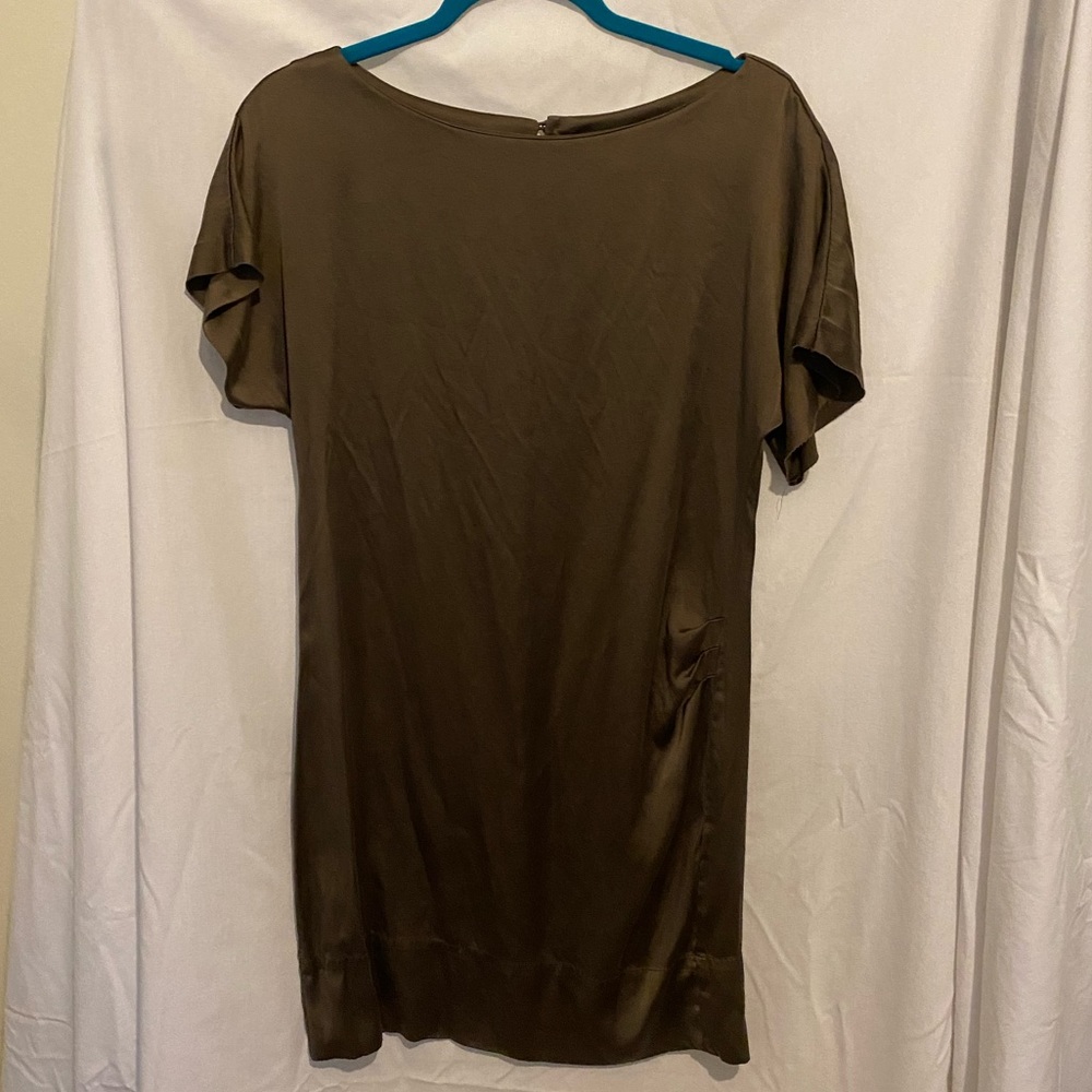 Banana Republic Brown Silk Dress